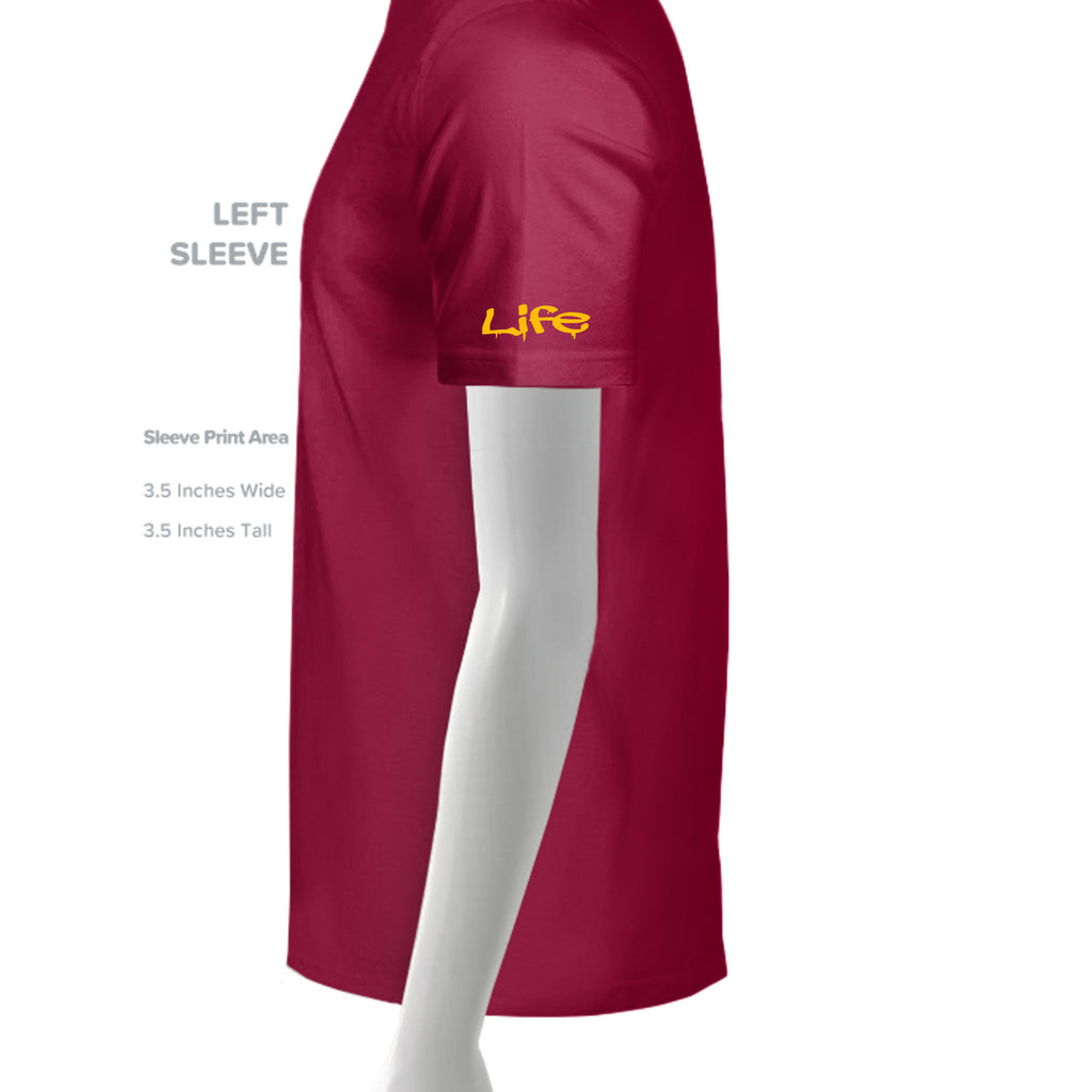 CARDINAL RED - G200 - SLEEVE_LEFT