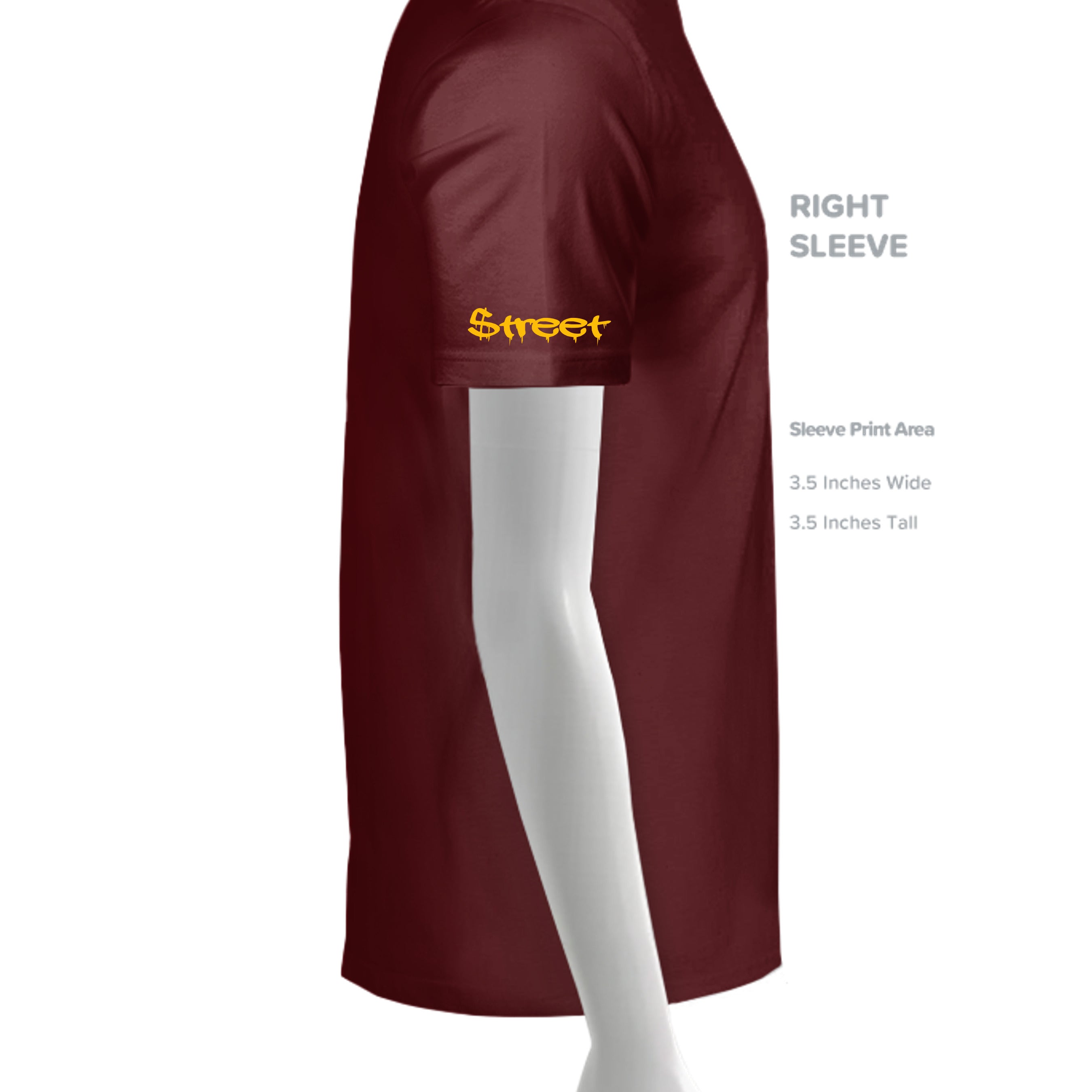 MAROON - G200 - SLEEVE_RIGHT