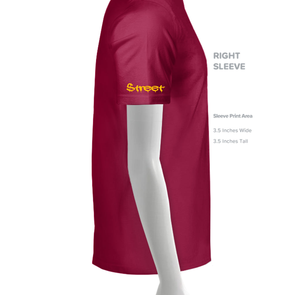 CARDINAL RED - G200 - SLEEVE_RIGHT